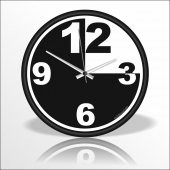 Mimari Tasarım Ev Ofis Salon Merdiven Koridor Antre Duvar Saati thumbnail 1