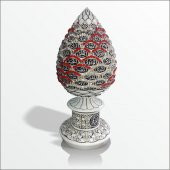 En Güzel Kaliteli Değerli Dini Ayetli Mistik Kozalak Esma Anlamlı Hediye Obje - 4