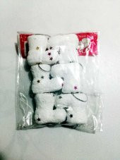 Yılbaşı Ağacı Ağaç İçin Karlı Beyaz Askılı Çizme Süs Süsü Süsleri - 2