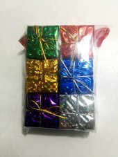 Yılbaşı Ağacı İçin Askılı Hediye Kutusu - 2