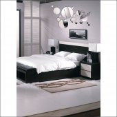 19 Parça Daireler Formunda Hazırlanmış Dekoratif Ayna - 3