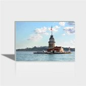 60x90 cm Gündüz Kız Kulesi Canvas Tablo - 1