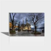 60x90 cm Ortaköy Renkli Canvas Tablo - 1