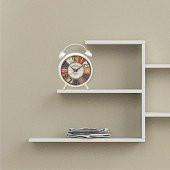 Renkli Rakamlar Çalar Saat Görünümlü Ayaklı Masa ve Duvar Saati - 2