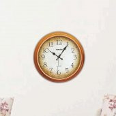 Eskitme Görünümlü Okul İşyeri Ofis Otel Resepsiyon Duvar Saati - 3