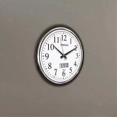 47 cm Büyük Rakamlı Dijitalli Okunaklı Respsiyon Otel Duvar Saati - 3