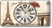Paris Eyfel Kulesi Salon Mutfak Oturma Odası Duvar Saati thumbnail 1
