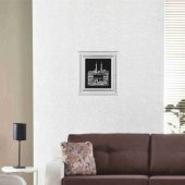 Gümüş Yaldız Çift Çerçeve Duvara Asılabilir Kabe Tablo thumbnail 2