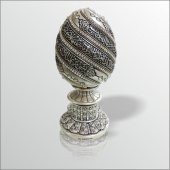 Ayet-el Kürsi Sedef İşleme Swarowsky Taşlı Külçe Biblo Topuz thumbnail 1