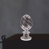 Ayet-el Kürsi Sedef İşleme Swarowsky Taşlı Külçe Biblo Topuz thumbnail 4