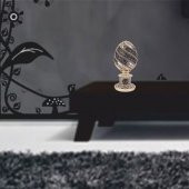 Ayet-el Kürsi İşleme Taşlı Sarı Yaldız Külçe Biblo Küpeşte Topuzu thumbnail 2