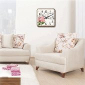 Boğaz Silüetinde Ortanca Ev Mutfak Ofis Duvar Saati thumbnail 2