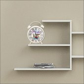 Nostaljik İstanbul Manzaralı Ayaklı Masa ve Duvar Saati - 2