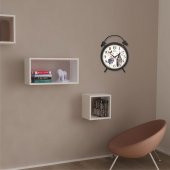 Nostaljik Galata İstanbul Manzaralı Ayaklı Masa ve Duvar Saati thumbnail 3