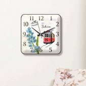 Taksim Tramvay Tranvay Tramway ve Sümbül Bombe Camlı Duvar Saati thumbnail 3