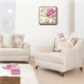 Lale Resimli Ev İşyeri Mutfak Okul Duvar Saati - 2