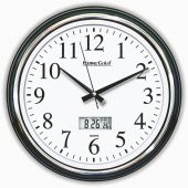 47 cm Büyük Rakamlı Dijitalli Okunaklı Respsiyon Otel Duvar Saati - 1