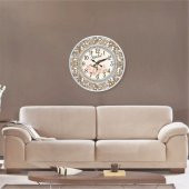 İstanbul Silüetli Ofis İşyeri Okul İşlemeli Çerçeve Duvar Saati - 2