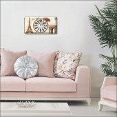 Paris Eyfel Kulesi Salon Mutfak Oturma Odası Duvar Saati thumbnail 2