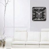 Ayet-el Kürsi İşlemeli Hediyelik Şık Ofis İşyeri Duvar Saati thumbnail 2