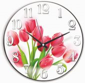 Laleler Duvar Saati thumbnail 1