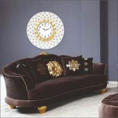 Mdf Üzeri Taş Kaplama Duvar Saati - 2