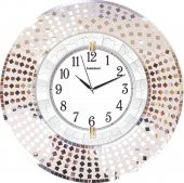 Dekor Parça Aynalı Duvar Saati - 1