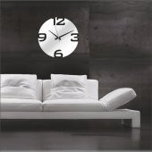 Aynalı Duvar Saati - 2