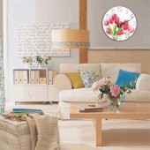 Laleler Duvar Saati thumbnail 2