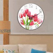 Laleler Duvar Saati thumbnail 3