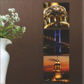 Mdf İstanbul Manzaralı Tablo Duvar Saati - 3