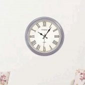 Gümüş Çerçeve Duvar Saati - 3
