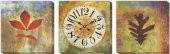 Yapraklar Kanvas Tablo Duvar Saati thumbnail 1