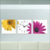Papatya Kanvas Tablo Duvar Saati - 3