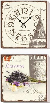 Galata Kulesi KanvasTablo Duvar Saati thumbnail 1