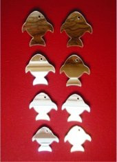 M3 Decorium Balık Sürüsü Dekoratif Ayna - 1