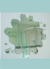 M3 Decorium Çamur Splash Dekoratif Ayna - 1