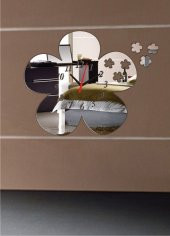 M3 Decorium Papatya Dekoratif Ayna Saat - 1