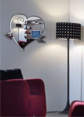 M3 Decorium Eros Dekoratif Ayna Saat - 1