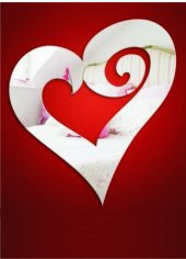 M3 Decorium Orient Kalp Dekoratif Ayna - 1