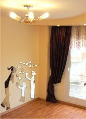 M3 Decorium Anne ve Çocukları Dekoratif Ayna - 1