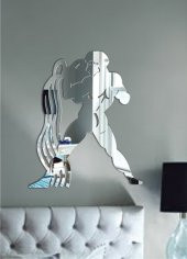M3 Decorium Kova Burcu Erkeği Dekoratif Ayna - 1