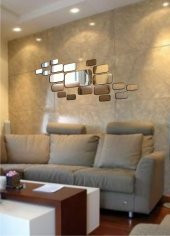 M3 Decorium Tuğlalar Dekoratif Ayna - 1
