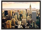 70cm X 100cm NewYork Binalar, Kuleler ve Gökdelenler Poster Tablo - 1