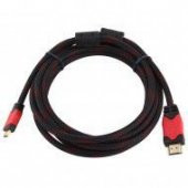 5 Metre Çelik Örgülü 3D Standart Hdmi Kablo - 3
