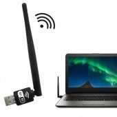 5Dbi Uzun Antenli Kablosuz Wireless Ağ Adaptörü - 1