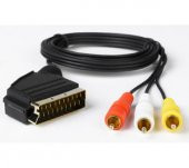 Scart Tan 3Rca 1 Metre Kablo - 2