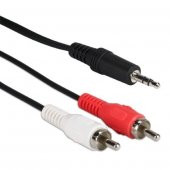 3 Metre 2 Rca Erkekek 3.5 Mm St Erkekek 3 Metre - 1