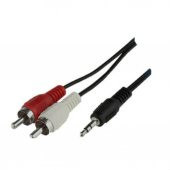 2 Rca To 3 5 Jack Aux Kablo-Ses Sistemi Kablosu 1 5 Metre - 1