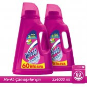 Vanish Kosla Oxi Action Sıvı Pembe 4000 Ml X 2 Adet - 1